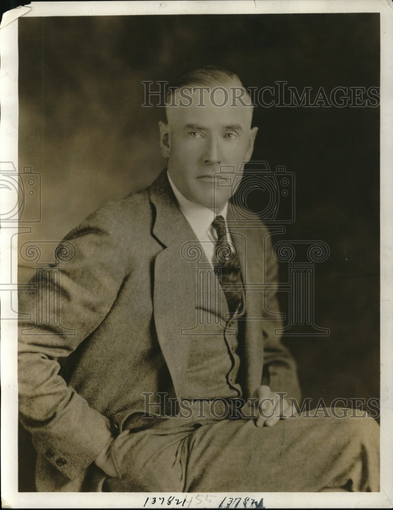 1930 Press Photo F.D Walnsky President International Association of Milk Dealers