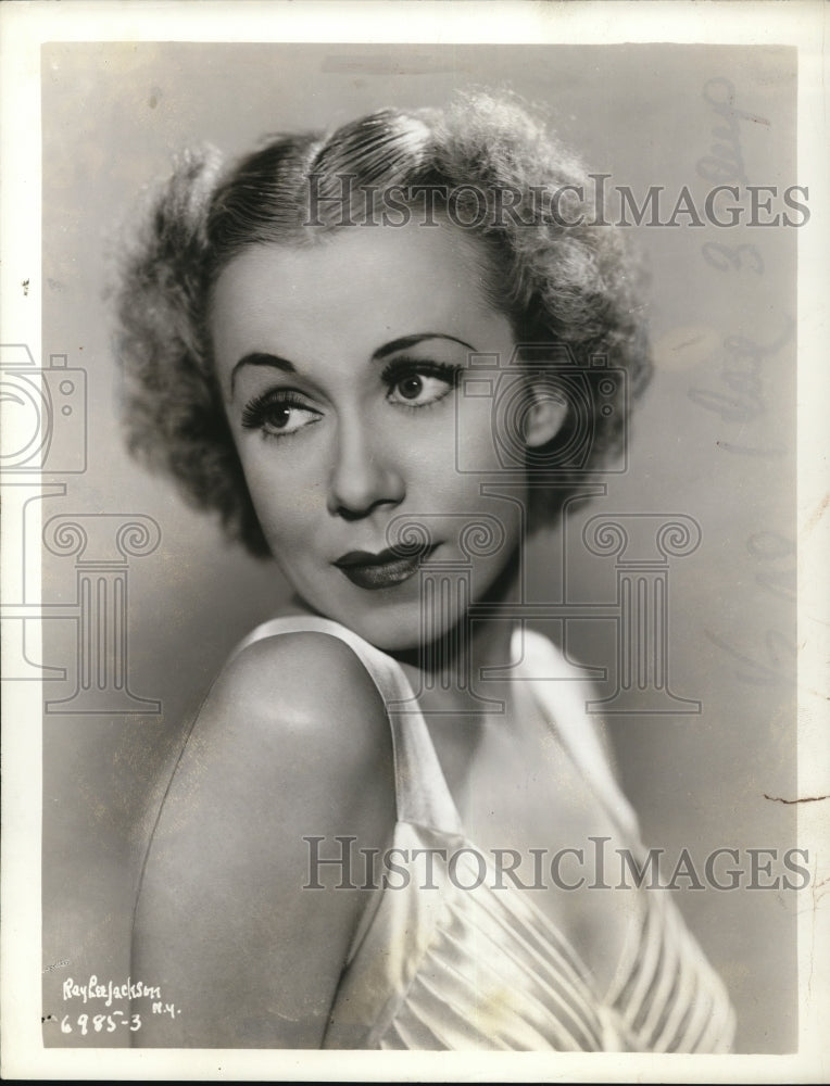 1938 Press Photo Lucille Manners Soprano Star Cities Service Concerts