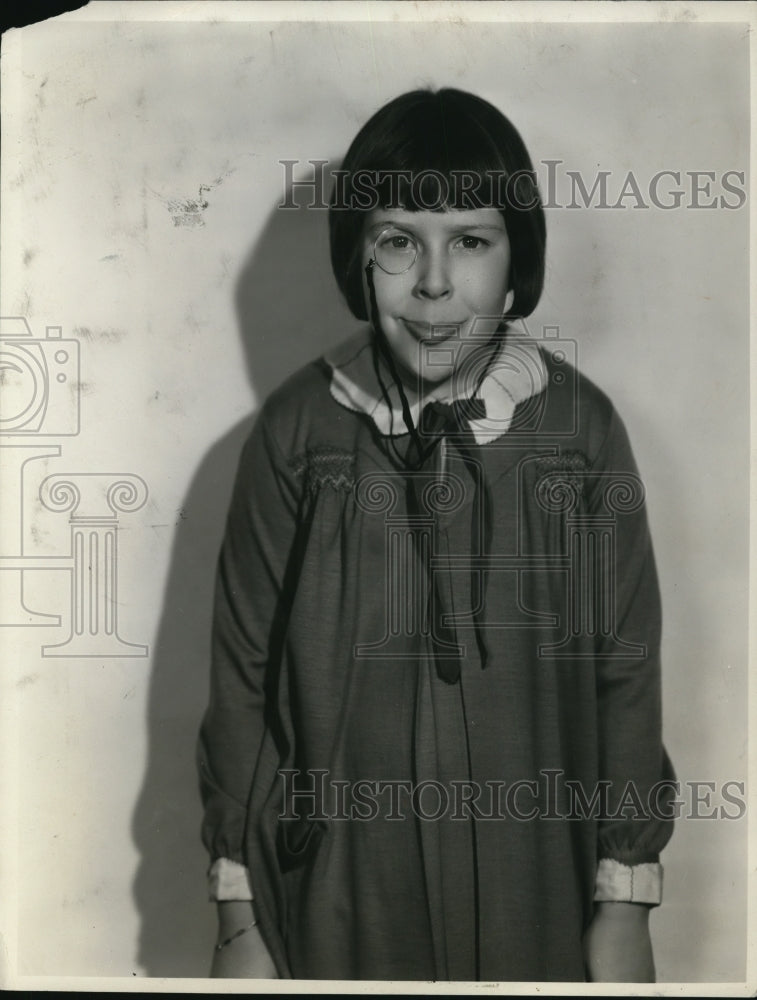 1931 Press Photo Mitzi Green, Paramount player
