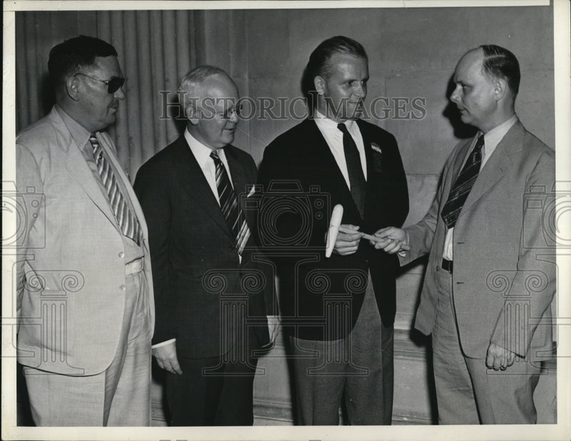 Load image into Gallery viewer, 1939 Press Photo J. Robert Atkinson, Peter J. Salmon, E.A. Baker, A.C. Ellis

