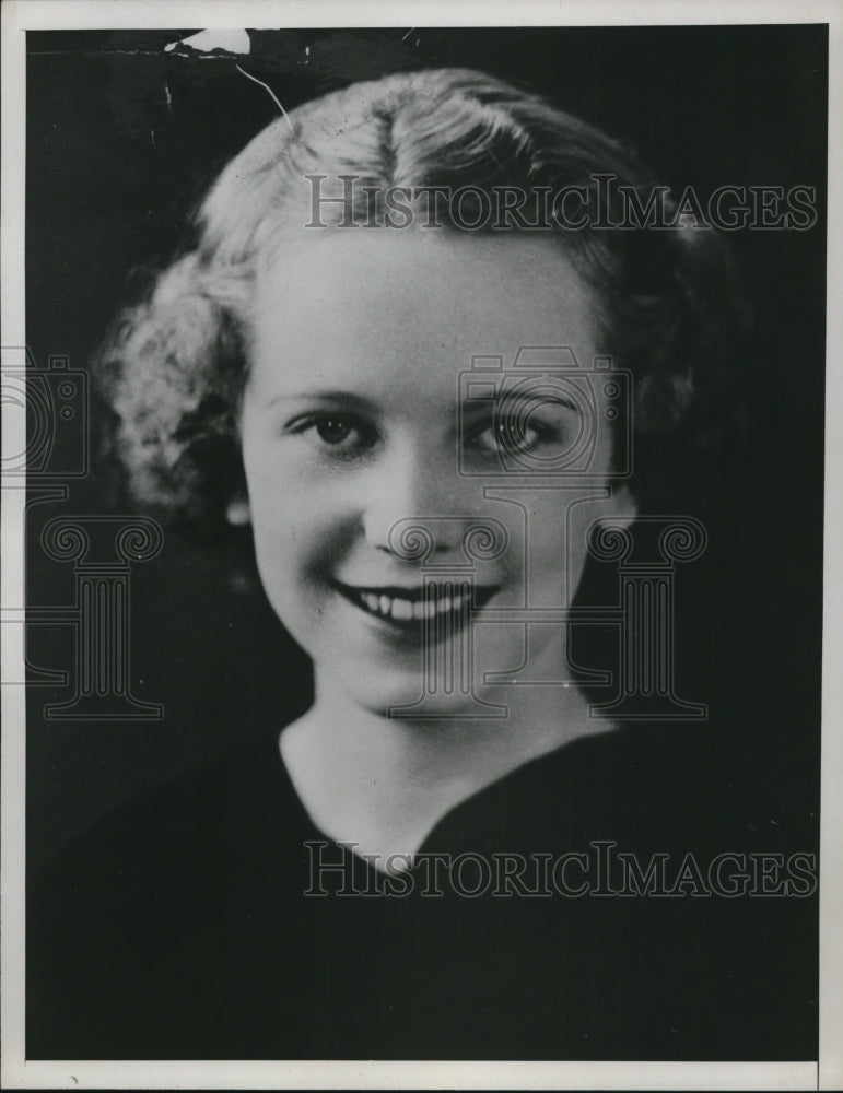 1937 Press Photo Helen Allen Graduated from Centenary College