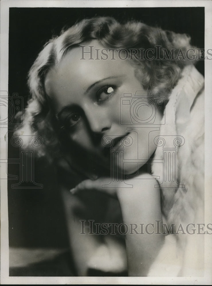 1932 Press Photo Charlotte Susa German actress for MGM Films- Historic Images