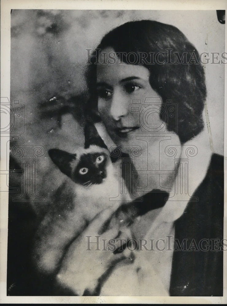 1932 Press Photo Mrs. Chaunsey Smith, widow of Kenmore, charged with kidnapping- Historic Images