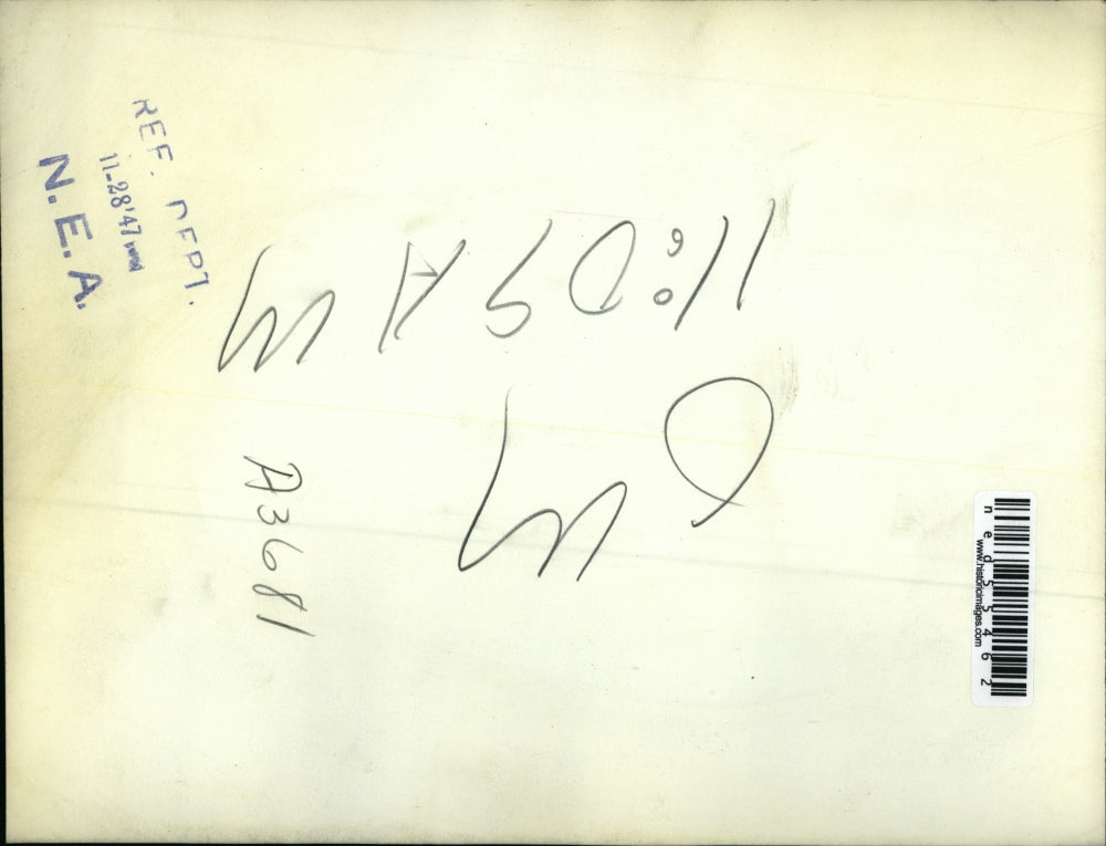 1947 Press Photo Biggest parade in Elmira's history