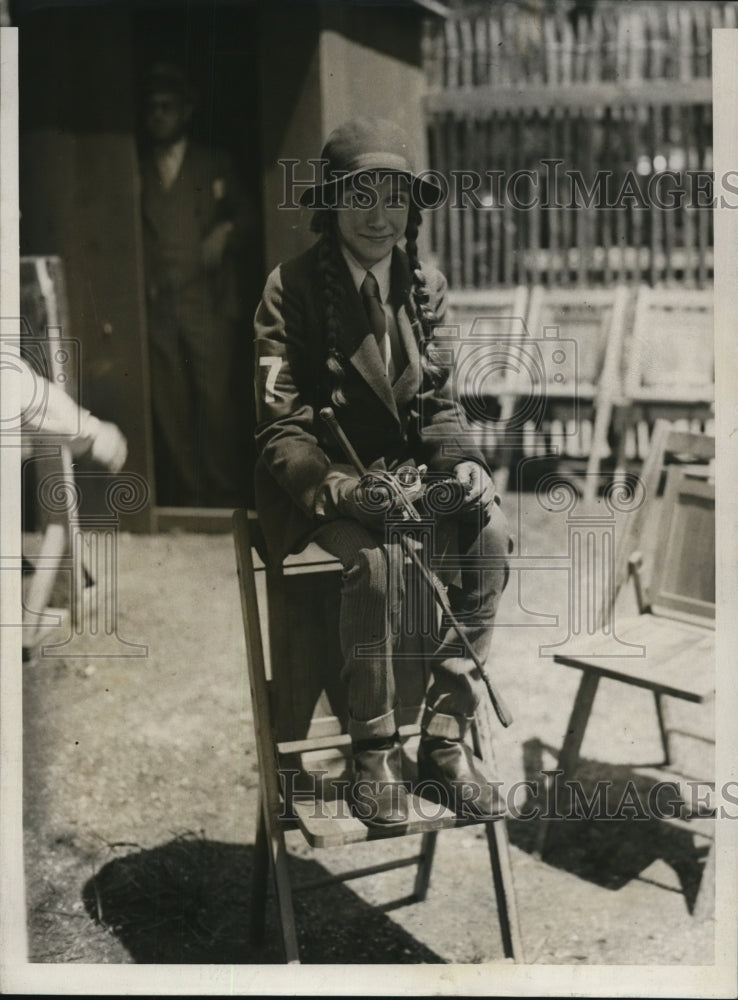 1931 Press Photo Wash DC Ann Davis daughter of Senator James Davis