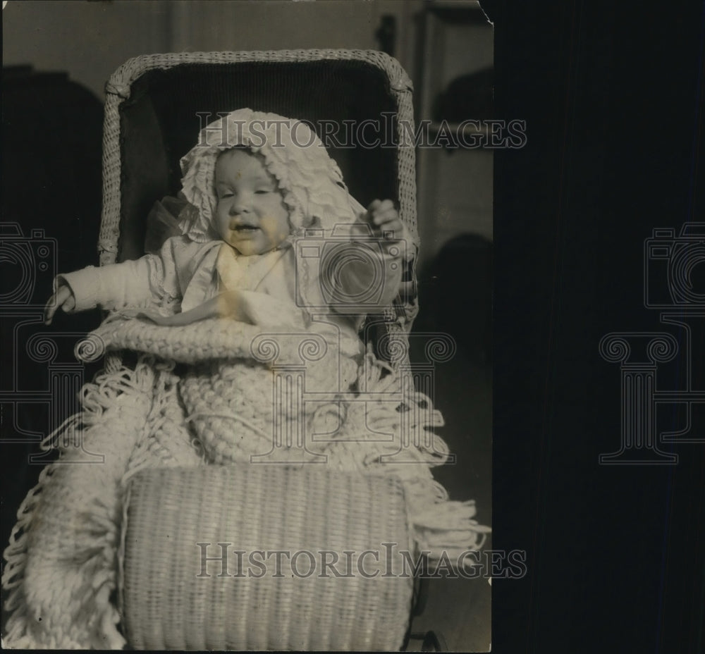 1923 Press Photo Jean Allys Davis, baby of the Harding Cabinet