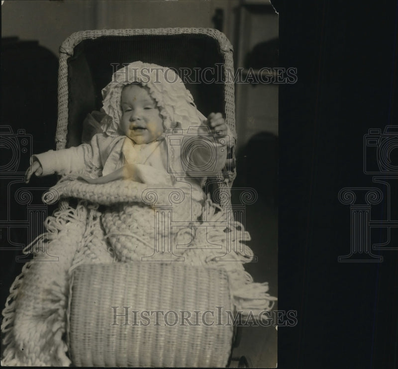 Load image into Gallery viewer, 1923 Press Photo Jean Allys Davis, baby of the Harding Cabinet

