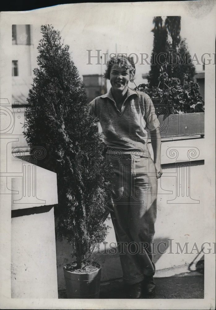 1932 Press Photo Helena Araujo daughter of ex San Salvador president