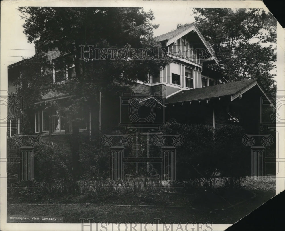 1937 Press Photo Home of Senator Black in Birmingham