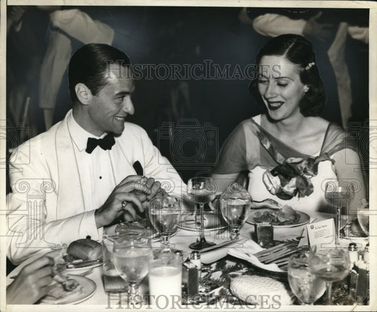 1938 Press Photo Mrs Alessandro Pallovicini, Former Mrs. Roosevelt