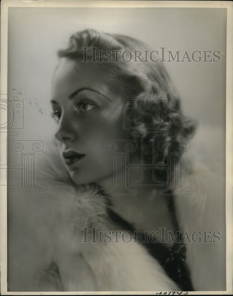 1937 Press Photo Jane Greer Queen Sylvia Vill Over Mountain State Forest Festiva