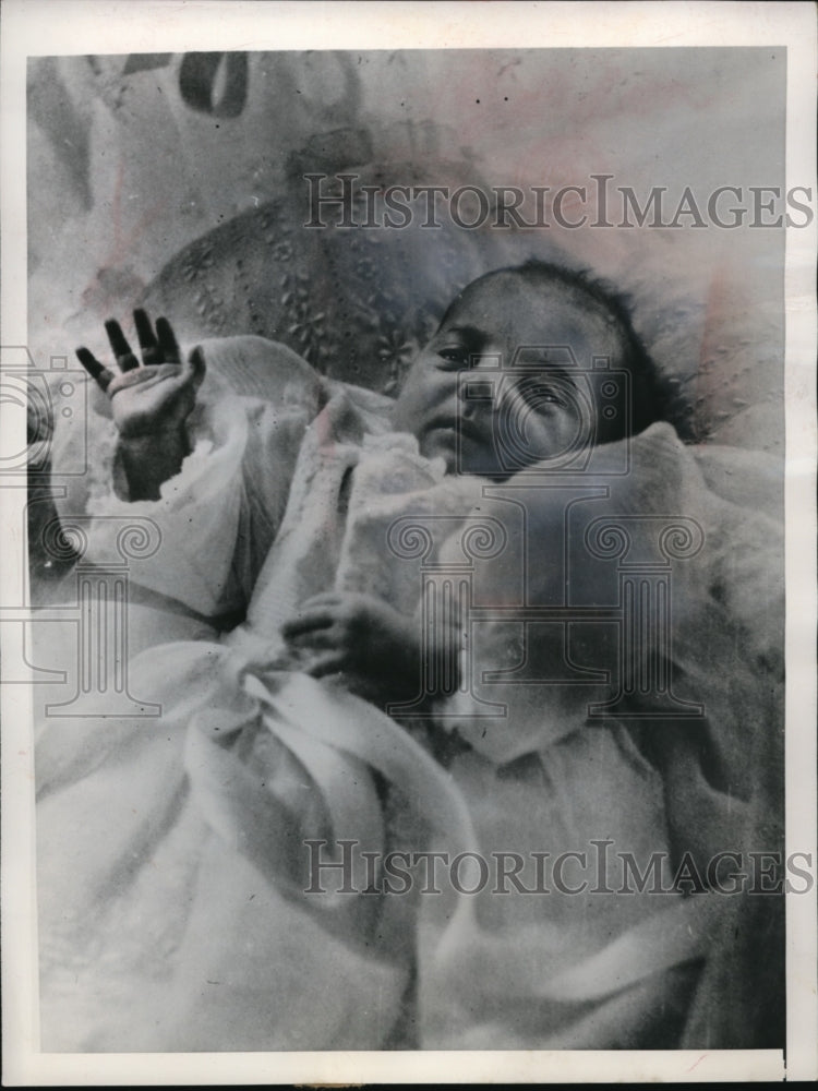 1954 Press Photo Isabelle Margelle Olga Goldsmith