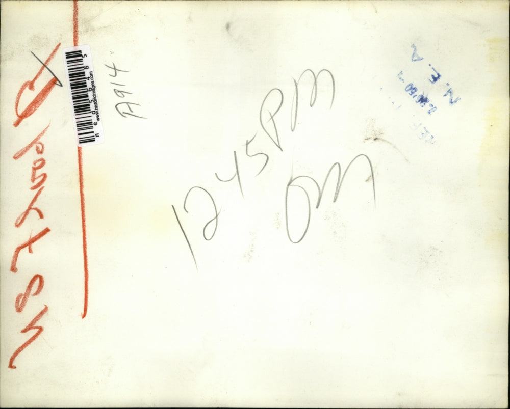 1950 Press Photo An expectant mother lifted by national guardsmen during flood