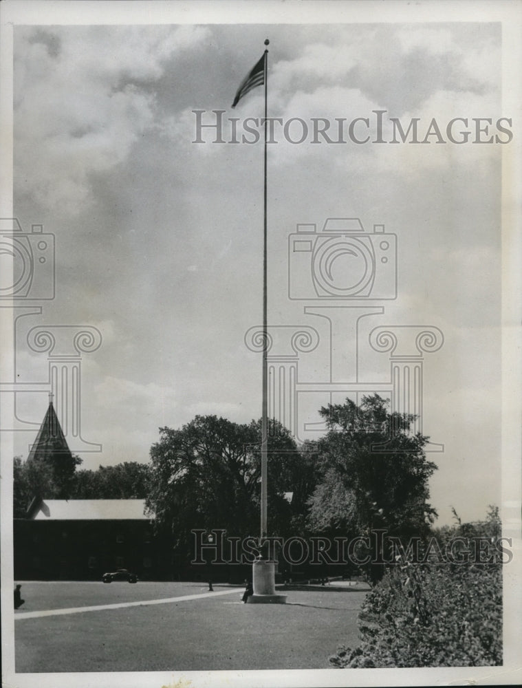 1933 Press Photo Fraternity celebrates at Union College, Schenectady