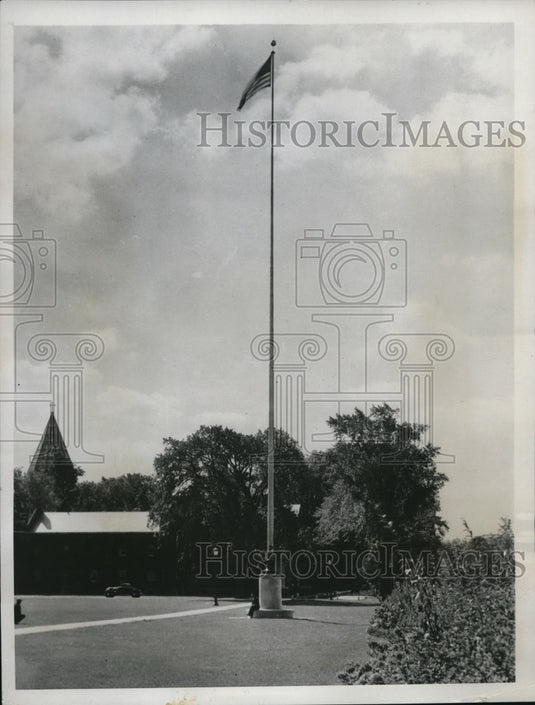 1933 Press Photo Fraternity celebrates at Union College, Schenectady