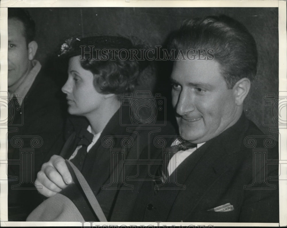 1936 Press Photo Roberta Semple ready to testify at trial of Orville Forrester