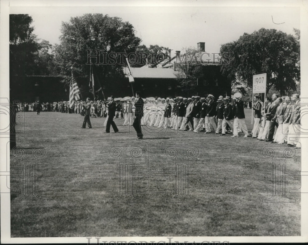 1932 Press Photo Union College 136th Commencement Exercise at Schenectady N.Y.
