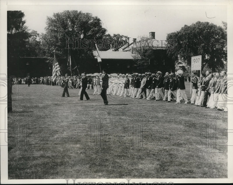Load image into Gallery viewer, 1932 Press Photo Union College 136th Commencement Exercise at Schenectady N.Y.
