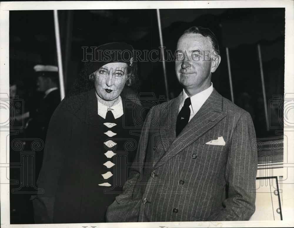 1937 Press Photo Sopwith Endeavor Sopwith New York City September England