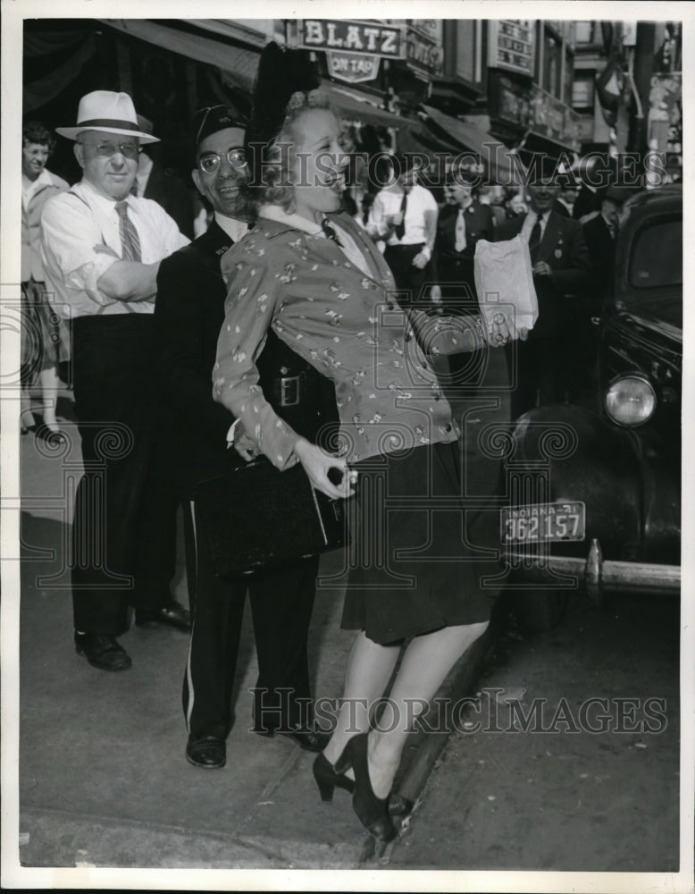 1941 Press Photo Milwaukee Wiconsin John Detro Boston Massachusetts Legion