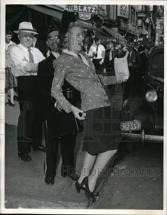 1941 Press Photo Milwaukee Wiconsin John Detro Boston Massachusetts Legion