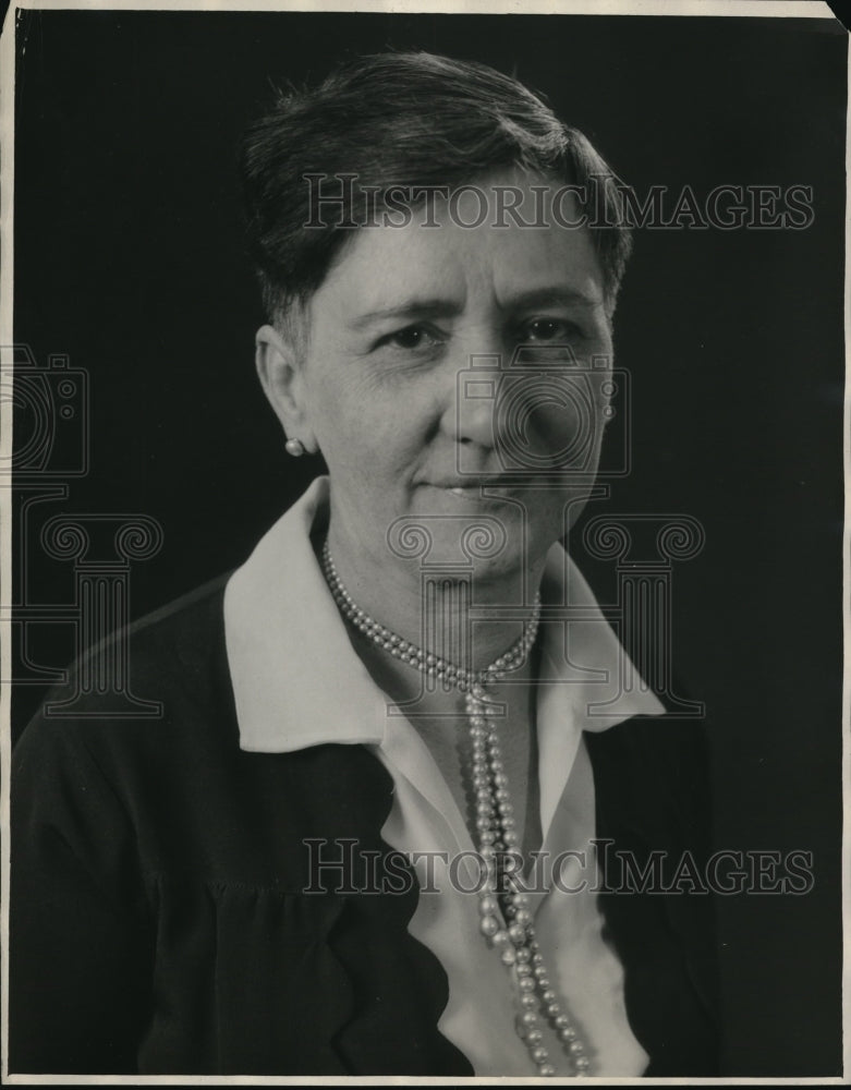 1927 Press Photo Mrs. Herbert B. Hall, Catherine Avery Society Registrar