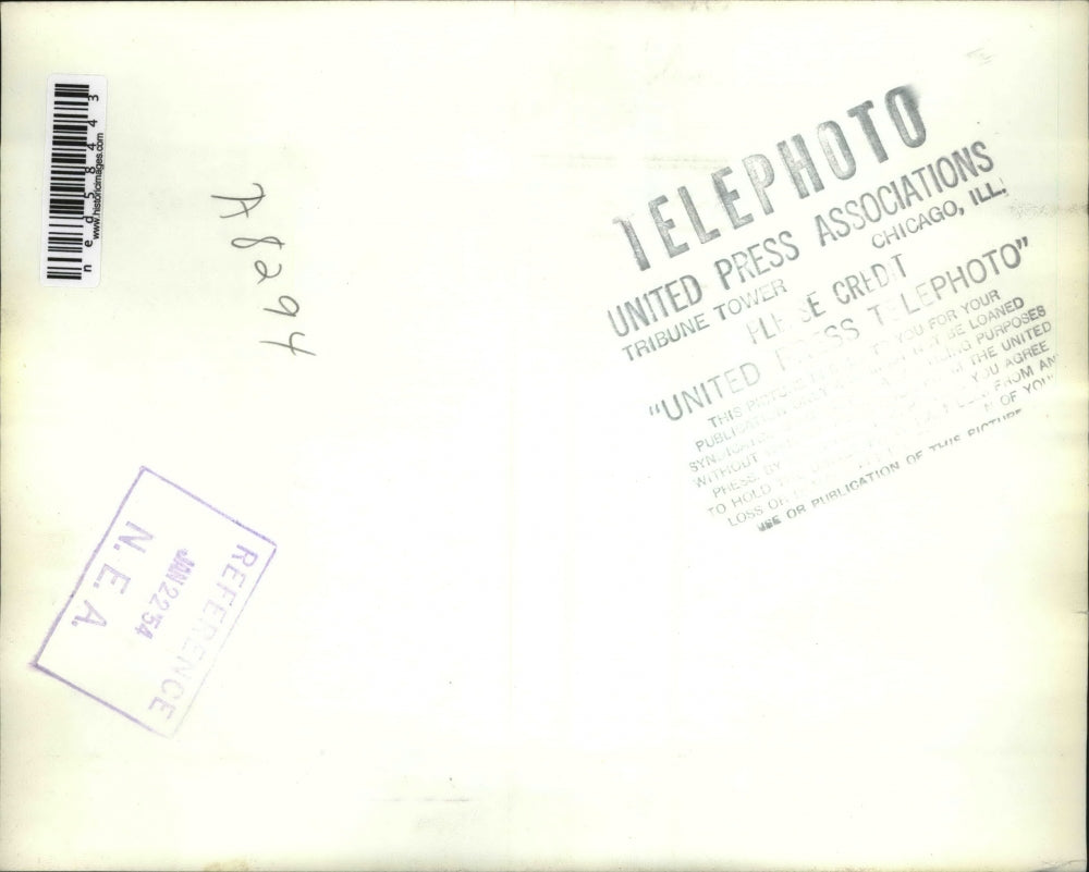 1954 Press Photo Cleveland Doctors were forced to operate on 13 month old