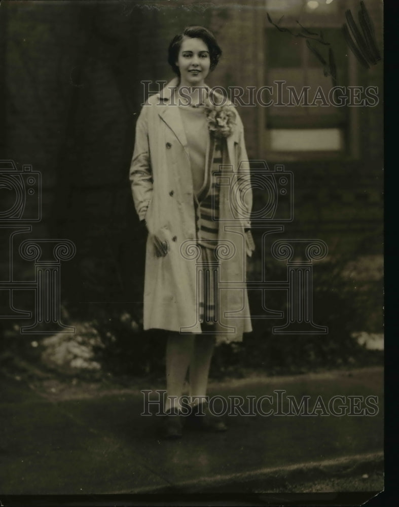 1929 Press Photo of Ruth Steven 27.