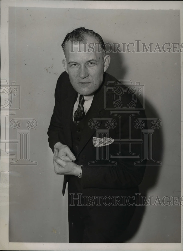 1936 Press Photo of Dr. Clinton Wunder- Historic Images