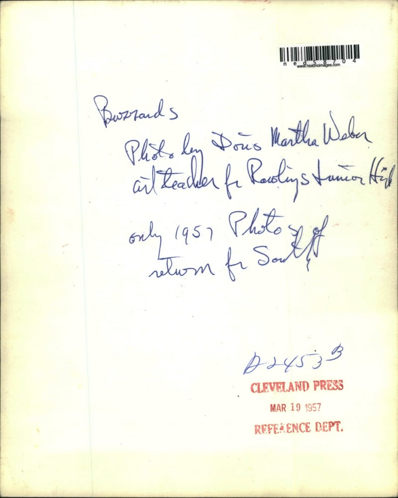 1957 Press Photo Buzzard Returns to the South