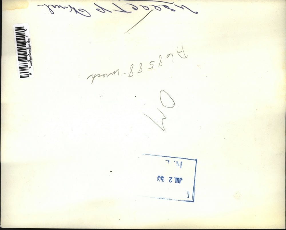 1953 Press Photo Worst Disaster in Aviation History