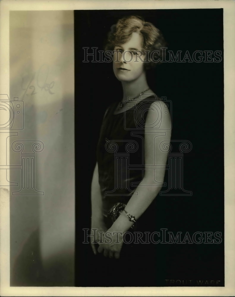 1932 Press Photo Miss Hemica Tones, singer