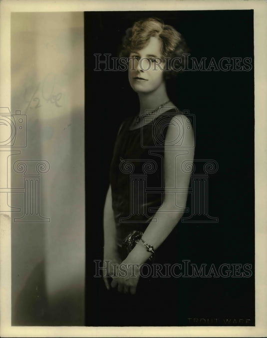 1932 Press Photo Miss Hemica Tones, singer