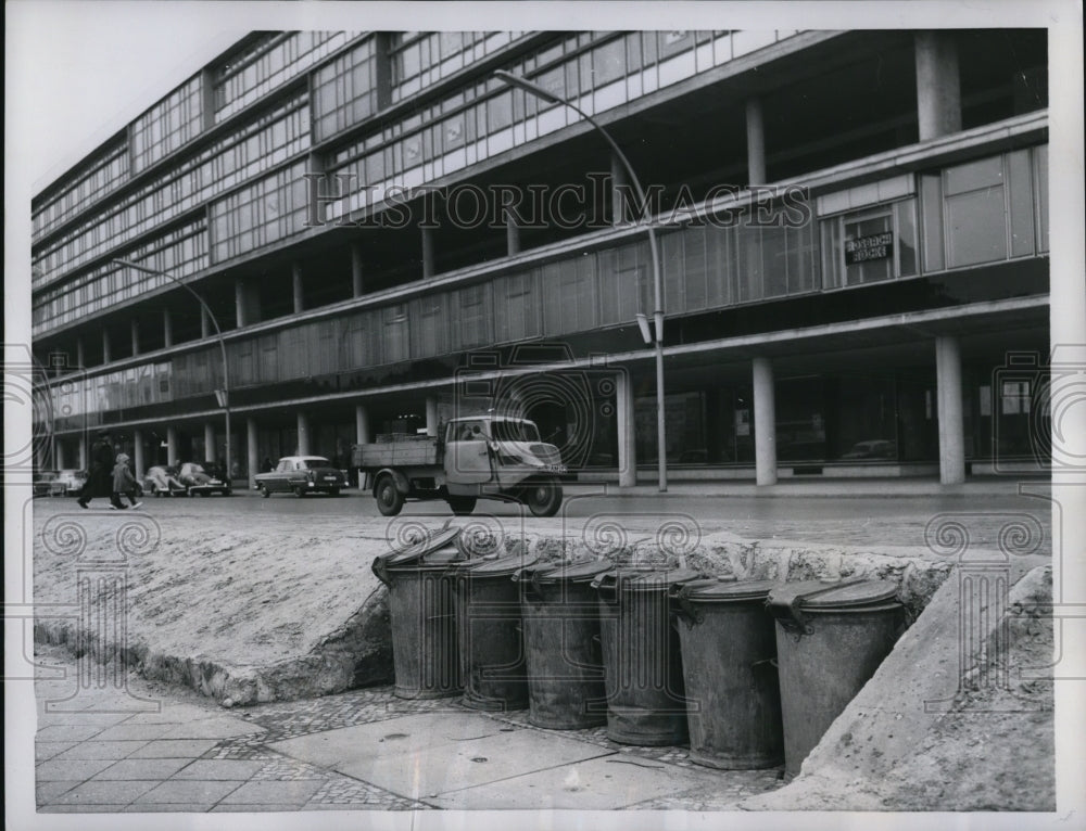 1958 Press Photo A new business street near Breitscheid Square in the