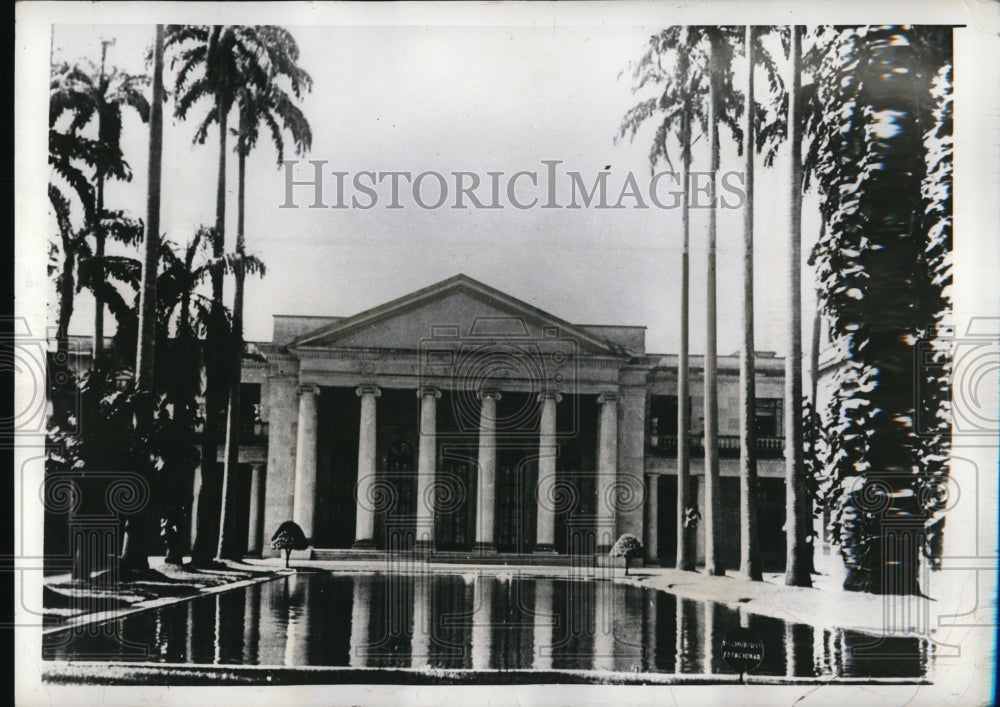 1941 Press Photo Palacio Itamariti