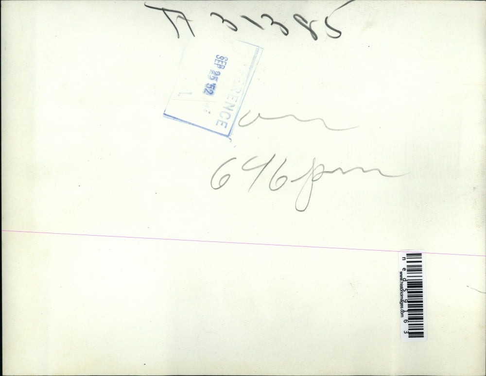 1952 Press Photo Wake Island Airstrip in Pacific Ocean