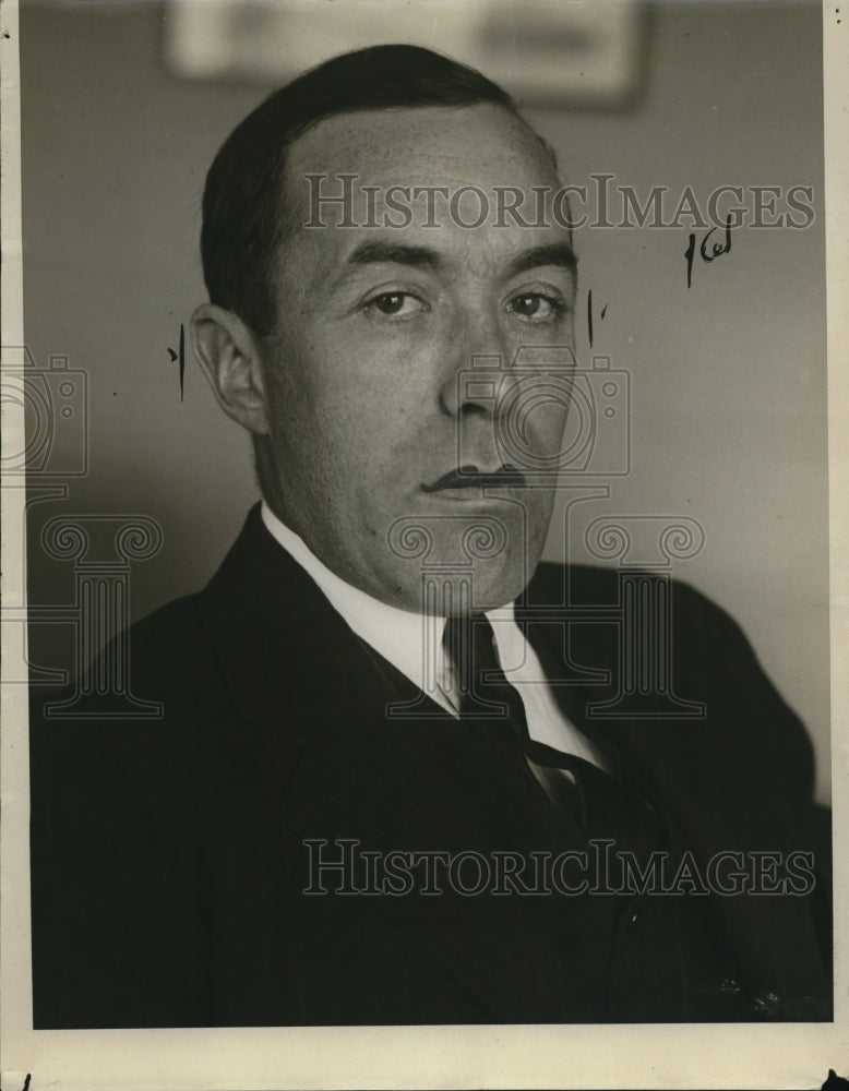 1924 Press Photo H.F. Rowell, The Christmas Club president