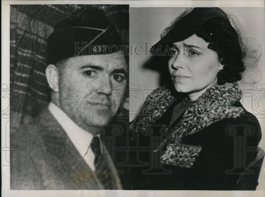 1939 Press Photo William Byrne was killed by Mrs. Joan McDermont