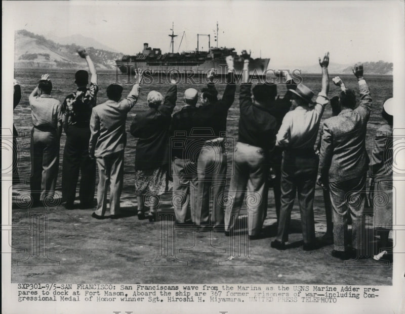 Load image into Gallery viewer, 1953 Press Photo USNS Marine, Aboard - ned59906
