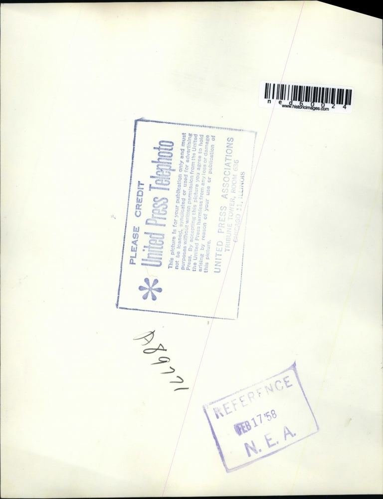 1958 Press Photo Bonnie Morton shot to death while caring her sister three kids.