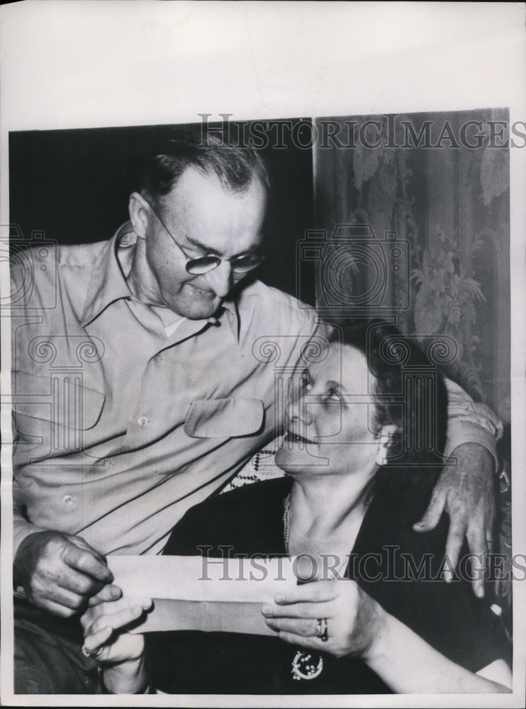1953 Press Photo Earl L. Beck Released by the Communists