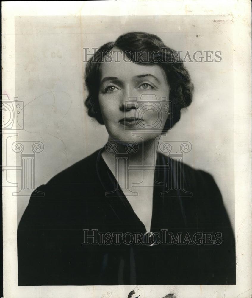 1942 Press Photo Mrs Ellen Woodward Social Security Board member