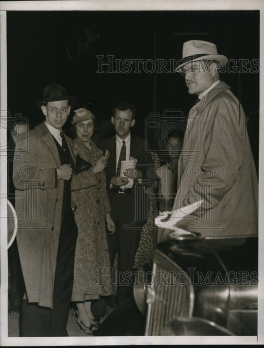 1937 Press Photo of Fred D. Fagg an official of the Bureau of Air Commerce..