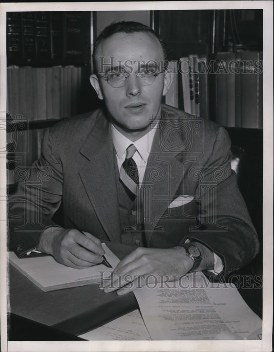 1952 Press Photo Washington DC Charles WIlliam Davis was nominated by President