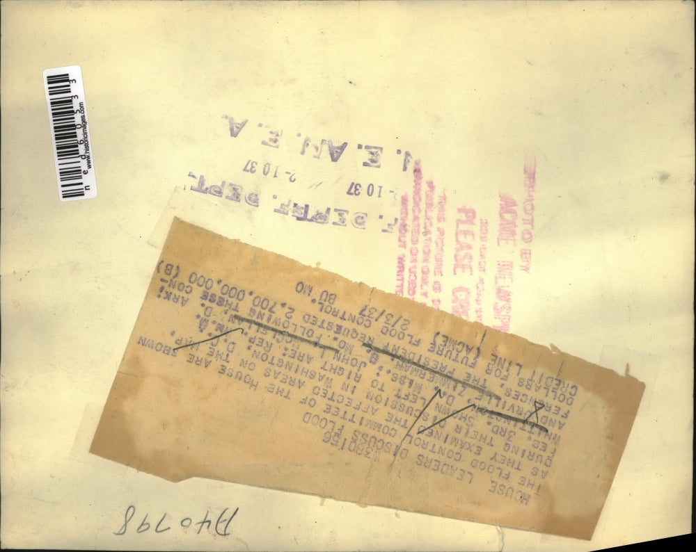 1937 Press Photo Rep Wm Whittington Miss, John McClellan Ark, Orville Zimmerman