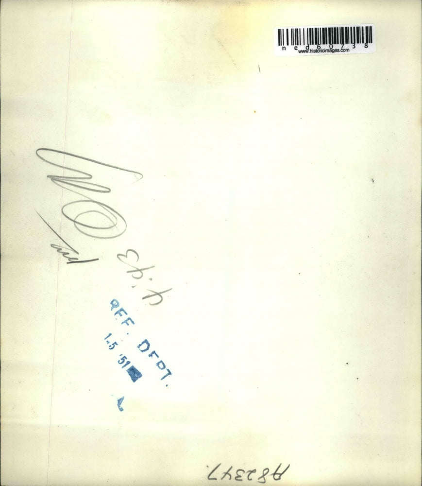 1951 Press Photo San Francisco James Mcloy with wife Madelon and daughter Bonnie