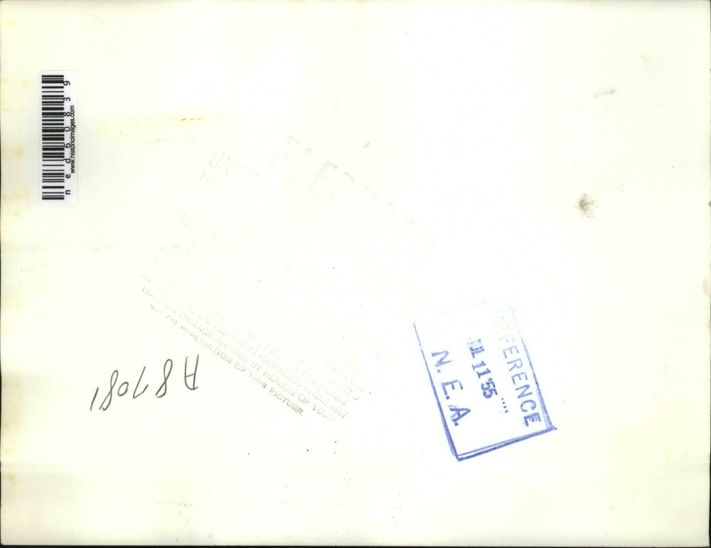 1955 Press Photo Manuel Tato and Pablo Novoa, International Eucharistic Congress