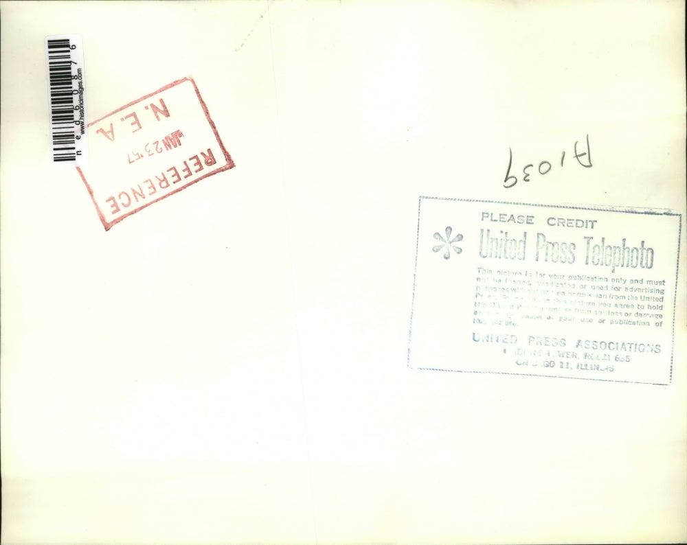 1957 Press Photo Atlantic City NJ Polar Bear club swim , Wm Morris,F Novack