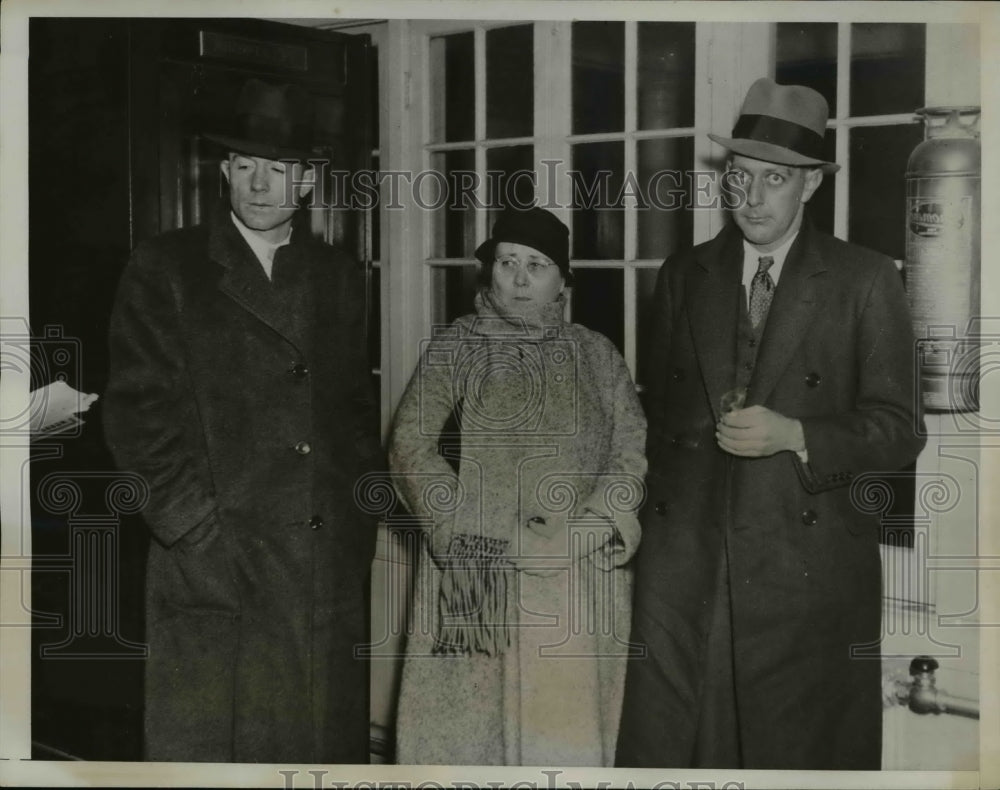 1933 Press Photo Infant Sue Trammell Family Fly 1400 Miles Life Saving Operation