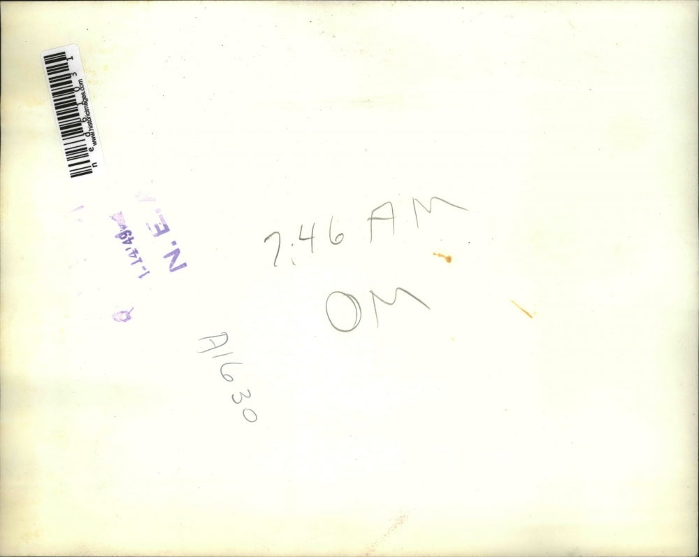 1949 Press Photo Mr. Benjamin Buck after suffering from shock and exposure